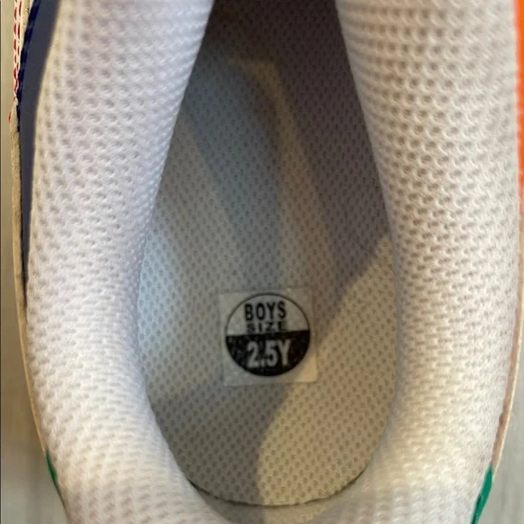 Nike Air Force 1 low top Red , blue and Yellow Sneakers - Picture 2 of 6